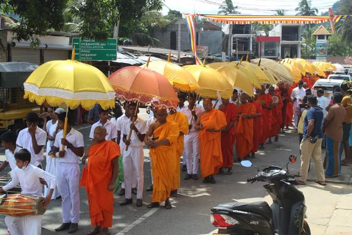  මා/වීරපරාක්‍රම ජාතික පාසල විසින් සන්ව්දානය කරනු ලැබන පින්ඩපාත චරිකාව.